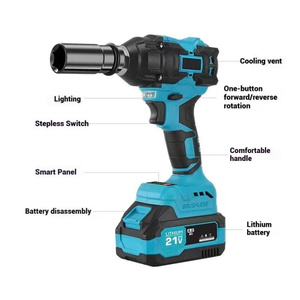 Multi-Functional Lithium-Ion Brushless <b>Wrench</b> Charging Screwdriver Impact AT-IW3003-39' Fore Air Impact <b>Wrench</b> AT-IW3003-39' - Product Image 2