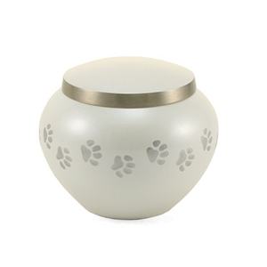 Urne funéraire métallique pour animaux de compagnie avec gravure à la main conçue de cendres humaines solides souvenir commémoratif funéraire en métal urnes humaines pour adultes - Product Image 6