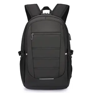 fashion waterproof casual nylon foldable smart laptop usb charging notebook bags mountaineer backpack
