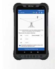เครื่องวัดมุมอัตโนมัติระดับมืออาชีพ Hi-Target HTS-820 พร้อมระบบ GPS ระดับ IP65 กำลังขยาย 30 เท่า ระบบค้นหาปริซึมอัจฉริยะ สำหรับงานสำรวจที่ดินแบบคนเดียว - Product Image 1