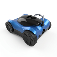 Addotron XT Pro: Robot Limpiafondos Inalámbrico de Diseño Moderno para Piscinas, Selección de Color Personalizada, Limpieza Profunda de Paredes y Fondo