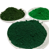 Oxyde de fer vert, vert fer 835 pour béton coloré, peinture, pigment vert herbe pour plastiques, poudre colorante verte pour sols