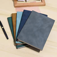 Cuaderno de Tapa Dura de Cuero PU A5 con Logotipo Personalizado para Escuelas, Cuaderno de Notas con Encuadernación Cosida, Venta al Por Mayor