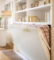 Lit Murphy mural pliable pour chambre d'amis et bureau à domicile