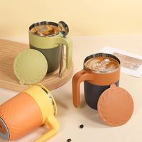 Bouteille isotherme portable 500 ml avec poignée, en verre, pour camping, machine de nettoyage incluse – Meilleures ventes