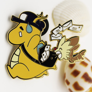 Broche <span class=keywords><strong>de</strong></span> Animales Marinos Divertidos Personalizables <span class=keywords><strong>de</strong></span> Moda, Pin <span class=keywords><strong>de</strong></span> Metal Esmaltado Duro Plateado con Forma <span class=keywords><strong>de</strong></span> Delfín Kawaii - Product Image 6