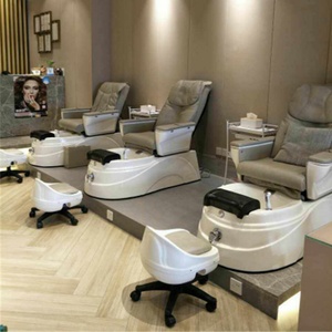เก้าอี้นวดสปาหรูหราสำหรับทำเล็บเท้าแบบไร้ท่อ ยี่ห้อ Kisen รุ่นขายดี - Product Image 6
