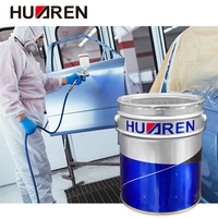 Huaren H06 Peinture époxy bicomposante transparente pour automobile et bateau, revêtement liquide haute brillance, résistant aux rayures, application au pinceau