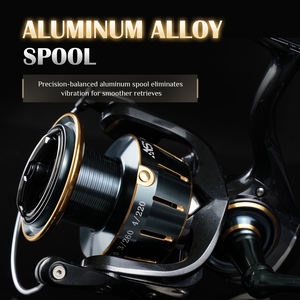 Carrete de pesca giratorio de agua salada de alta calidad <span class=keywords><strong>ES</strong></span> 5 + 1BB 5,2: 1 listo para enviar - Product Image 3