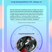 Lencana Elektronik Pintar Terbaik, Desain Anime Kustom, Tampilan Video GIF HD, Kontrol Aplikasi Bluetooth, Lampu 7 Warna, untuk Pin Comic Con