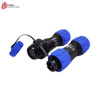 Weipu Industrial SP1111/S Connecteurs circulaires 2-5 broches SP Type d'amarrage Prise femelle pour usage industriel