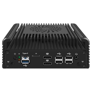 Mini PC Pare-feu Topton 12e Génération 2x10G SFP+ 2xi226-V 2.5G N150 Routeur Logiciel NVMe 2xHD DDR5 MiniPC Serveur NAS Proxmox X4H Pare-feu - Product Image 2