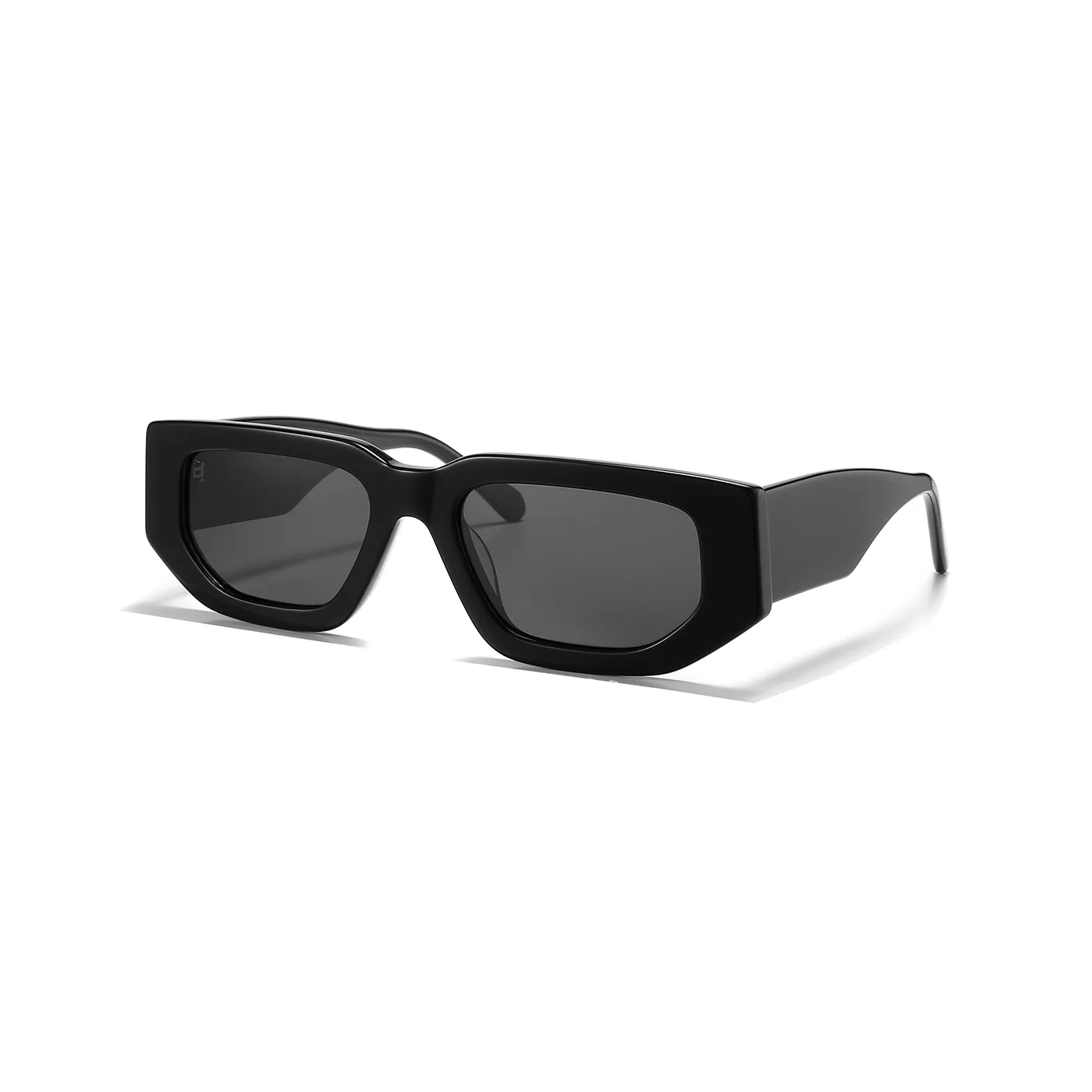 Premium high quality sun glasses vintage Thick Frames Acetate Sunglasses Women Men Gafas De Sol
