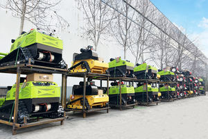 Cortacésped Robótico de Grado Industrial con Tracción en las 4 Ruedas, Autopropulsado, Motor de 4 Tiempos, 24V, Control Remoto Inalámbrico, Tractor de Jardín DIY - Product Image 6