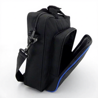 Sac à bandoulière fin pour accessoires de console PS4 Pro, rangement complet, poignée, état neuf, emballage de protection complet