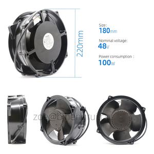 Ventilador Axial de Refrigeración ebmpapst W1G180-AB47-01, 48V DC, 95W, 180mm, 2.3A, 4600 RPM, IP20, con Rodamiento de Bolas, Potente, para Inversores - Product Image 2