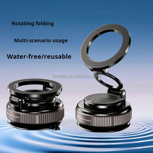 Support de téléphone magnétique à ventouse pliable de haute qualité Support de téléphone magnétique flexible sous vide réglable à 360 ° pour mur de voiture/salle de sport/miroir - Product Image 6