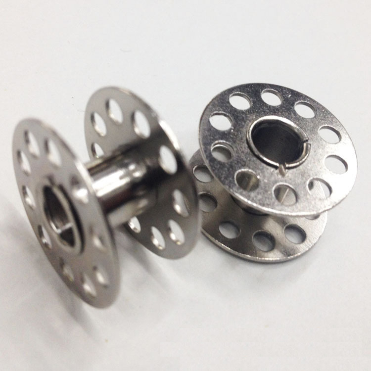 Металлическая катушка высокого качества, катушка, инструмент для шитья, металлический материал, катушка для швейной машины, катушка для Brother, для певицы