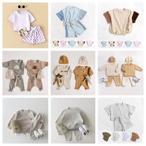 Ensemble de vêtements pour bébé garçon, 100% coton, chemise à manches courtes, <span class=keywords><strong>pantalon</strong></span> à bretelles à carreaux, 2 pièces, tenues de gentleman pour tout-petits pour l'été - Product Image 6
