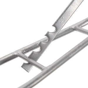 Soporte para Cañas de Pescar de Doble Poste, Acero Inoxidable, Ajustable, Plegable, Montaje en Suelo, 34 cm de Altura, para Pesca en Roca y Océano - Product Image 2