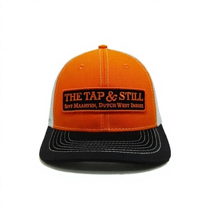 Casquette de camionneur avec patch brodé ajustable, 6 panneaux, dos en maille confortable, pour adulte, idéale pour les tenues décontractées professionnelles et événementielles, fabriquée au Vietnam - Product Image 1