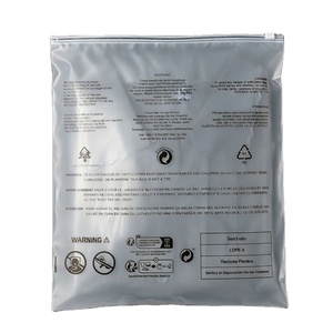 Bolsa de Plástico con Cierre Zip, Resistente a Desgarros, Transparente, para Ropa, con Bordes Sellados, para Uso Diario Repetido - Product Image 1