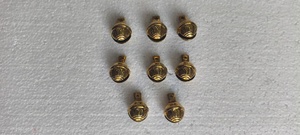 Campanas de Hada Antiguas Chapadas en Oro, para Fabricación de Joyería, Campanas de Vaca, Manualidades, Disfraces, Decoraciones, Accesorios, Proyectos Hechos a Mano - Product Image 5