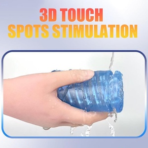 Juguetes Automáticos para Hombres con Función de Empuje, Masturbador de Bolsillo con Funda de Silicona Realista - <span class=keywords><strong>Juegos</strong></span> Eróticos para Pene - Product Image 6