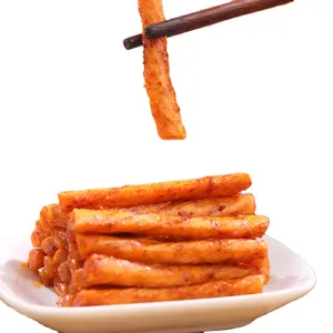 चीनी मसालेदार स्नैक खाद्य निर्यात उत्पाद मसालेदार ग्लूटेन एकोशिदा चीन एशियाई मिश्रण स्नैक