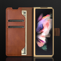 Étui de téléphone en cuir PU pour Samsung Galaxy S24 Ultra étui portefeuille à rabat avec support pliable porte-cartes