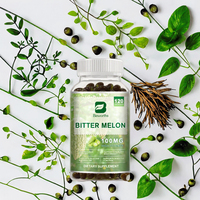 Poudre de melon amer naturelle en capsules, ingrédient pour la fabrication alimentaire, approvisionnement en vrac