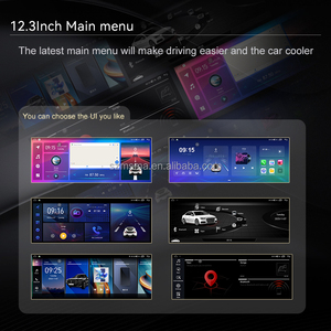Maisimei 12.3 10.25 <span class=keywords><strong>pouces</strong></span> écran tactile android <span class=keywords><strong>8</strong></span>-core 1920*720 lecteur mp3 stéréo de voiture pour Hyundai SANTAFE 2006-2012 carplay 4G - Product Image 5