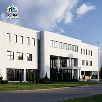 Edificio Modular de Estructura de Acero de Múltiples Pisos, Edificio de Oficinas de Alta Gama, Centro Comercial Prefabricado, Construcción Rápida, Diseño Moderno