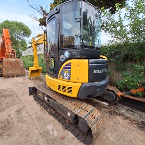 รถขุด KOMATSU PC55MR มือสอง คุณภาพดี มีความเสถียรสูง รถขุดขนาดเล็กมือสอง PC55MR - Product Image 2