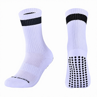Chaussettes de sport unisexe personnalisables avec logo, antidérapantes, en Spandex/Polyester, tricotées, pour l'été, le football, la course et l'entraînement d'élite