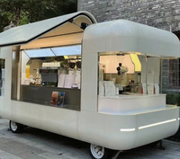 Carrito de comida de calle Remolque Catering Camión de comida Restaurante móvil Palomitas de maíz Remolques de comida Cocina totalmente equipada
