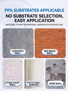 Pintura Acrílica de Doble Uso para Paredes Exteriores e Interiores para el Hogar y Edificios - Product Image 4