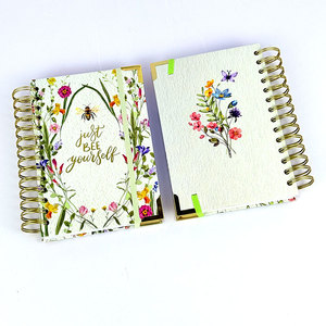 Spiral ciltleme ile toptan A5 dergiler 100 levha baskılı iplik perakendeciler için kağıt kapak toplu Fiber hazırlık notları - Product Image 6