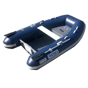 Imbarcazione Classica Australiana per Sport Acquatici, Gommone RIB in Alluminio da 9 Piedi, Scafo a V Profondo in PVC Hypalo 270, Barca Gonfiabile RIB, Barca da Pesca - Product Image 4
