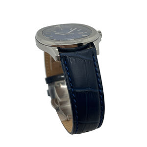 Men's Fashion Quartz Watch with Excellent Quality Sapphire Dial Window and Leather <b>Band</b> <b>Wrist</b> Watch - Product Image 1