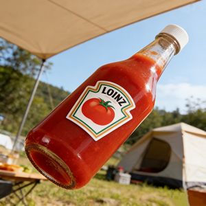 ขวดแก้วทรงสี่เหลี่ยมแบบใหม่ ขนาด 3 ออนซ์ 5 ออนซ์ 8 ออนซ์ สำหรับใส่ซอสบาร์บีคิว พริก ซอสต่างๆ  แบบมีห่วงคล้องคอ  พร้อมฝาเกลียว - Product Image 4