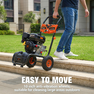 เครื่องล้างรถสำหรับที่อยู่อาศัยรุ่นใหม่ สำหรับงานหนัก สแตนเลส 4000W ปรับได้ จัดส่งฟรี - Product Image 4