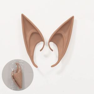 Oreilles d'elfe pour Halloween, accessoires de déguisement de fée, de fête elfique et décorations, accessoire pour robes d'Halloween - Product Image 5