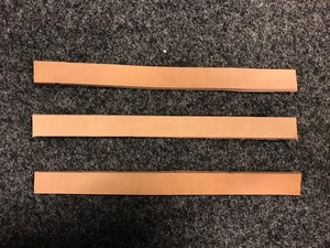 Sangle en cuir noir véritable, souple et résistante, en cuir plat, idéale pour la <span class=keywords><strong>réparation</strong></span> et le bricolage du cuir, rouleau de cuir - Product Image 5