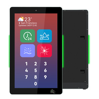 Tableta Android 12 13 14 VGA Poe de 10 13.3 15.6 Pulgadas para Montaje en Pared, Tableta Inteligente para Entrada de Puerta con Puerto Rs232 y Lector Rfid