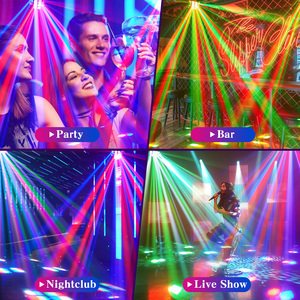 30 wát LED 2 trong 1 đèn <span class=keywords><strong>laser</strong></span> <span class=keywords><strong>DMX</strong></span> điều khiển Strobe ánh sáng sân khấu cho Disco Dance Hall Đảng Bar hiệu suất màu xanh lá cây ánh sáng <span class=keywords><strong>laser</strong></span> - Product Image 6