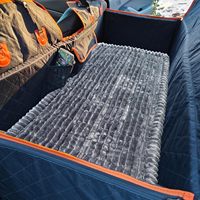 Couverture de canapé pour animaux de compagnie en peluche de luxe, tapis de voyage antidérapant pour animaux de compagnie, housse de siège arrière de voiture