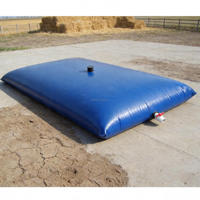 Réservoir souple de stockage d'eau pliable multifonctionnel et multi-tailles en PVC/TPU personnalisable, résistant à l'usure, 10 000 L, garantie 1 an