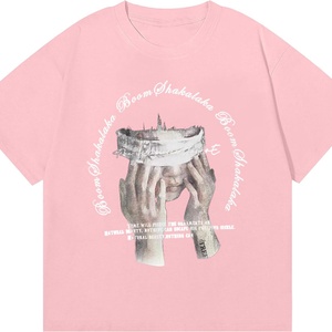 Multipacks Tees Oversized Creative Graffiti Short Sleeve Shirts Summer Casual Rapper Streetwear <b>Y2k</b> <b>Tops</b> Men's T-Shirt - Product Image 5
