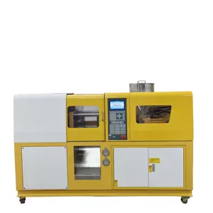 Nueva máquina de moldeo por inyección Horizontal de Laboratorio Eléctrico, moldeado de plástico pequeño con componentes PLc de Motor de tornillo de ahorro de energía